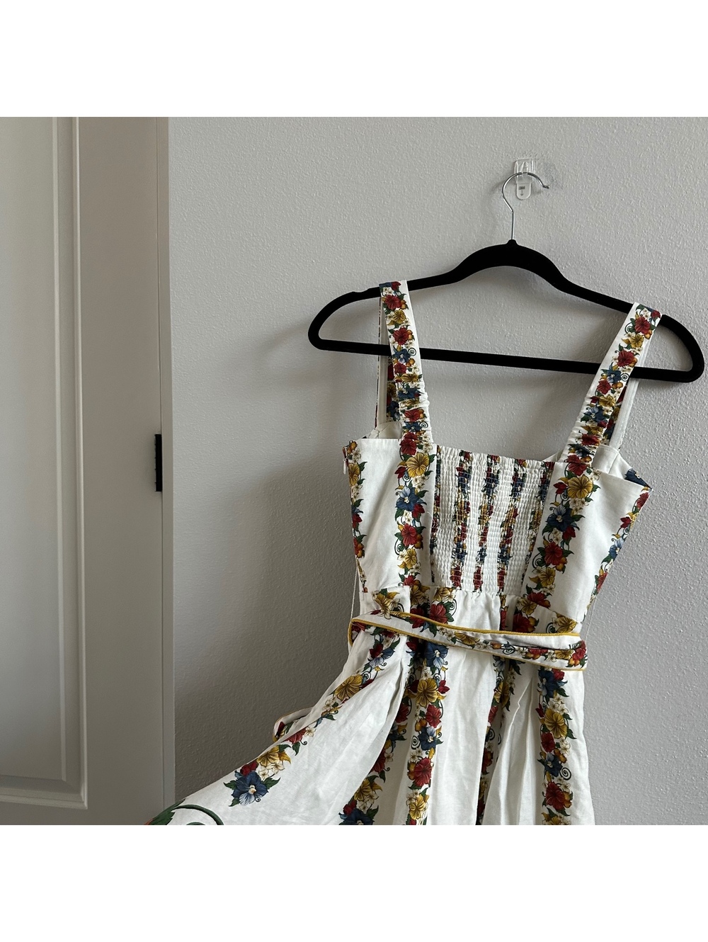 FARM Rio off-white tropi belted mini dress Size Small - Picture 7 of 7